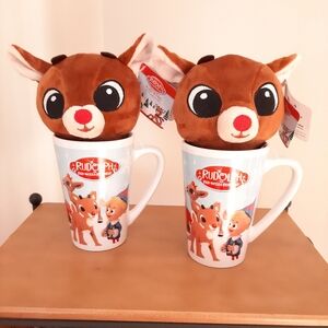 Rudolph the Red Nose Reindeer Plush/Mug